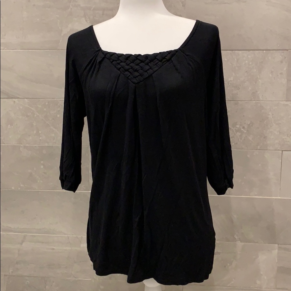 Cubanism Black Top / Shirt Medium M
